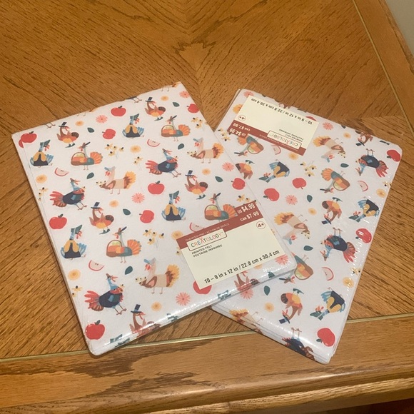 Michaels Other - Bundle🍂(x2) NWT Creatology Felt Sheets Turkeys Pattern